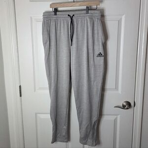 Adidas Men's Jogger Athletic Jogger Gray Pants